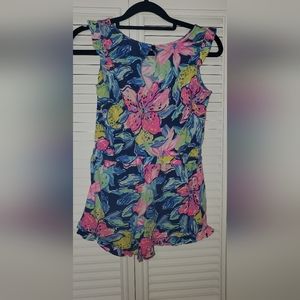 Lilly Pulitzer Romper - girls size L (8-10)